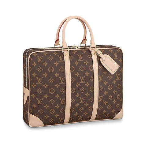 louis vuitton lv mens briefcase bag porte documents voyage|louis vuitton business bag.